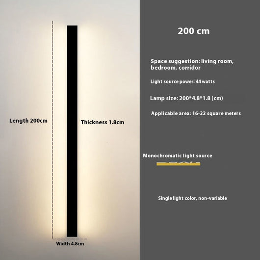 Lámpara de Pared Minimalista para Dormitorio y Pasillo - Image 12