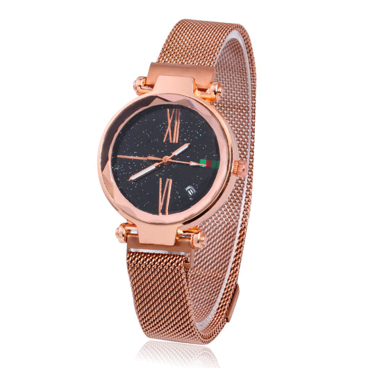 Reloj de Calendario Magnético con Cielo Estrellado Milan – Diseño Europeo Moderno - Image 3