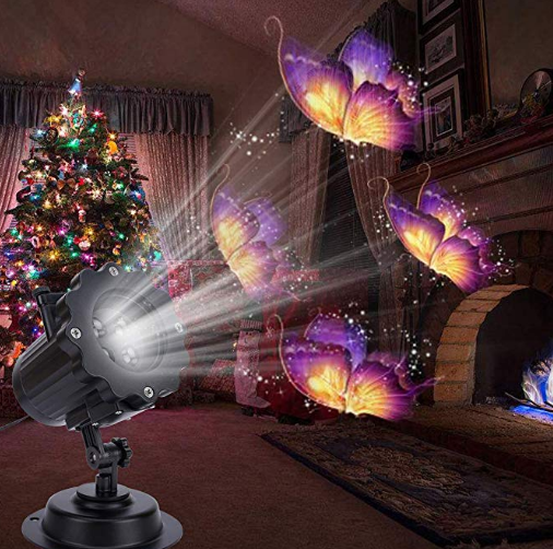 Proyector Láser LED Navideño para Exterior