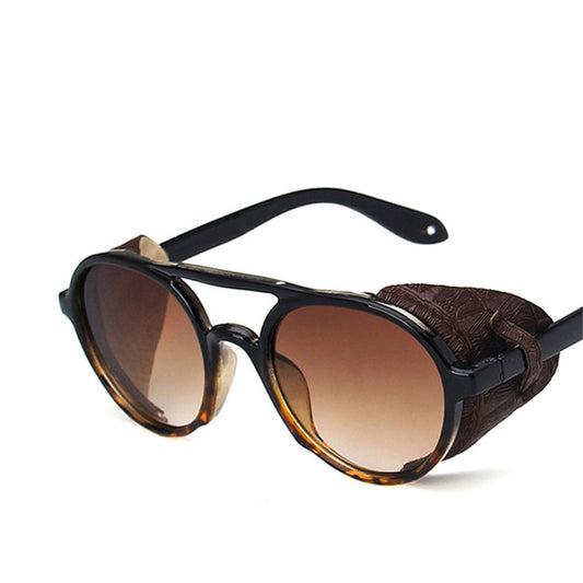 Gafas de Sol Steampunk Marco Grande Antivienta - Image 2