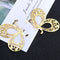 DIY crystal drop glue ashtray metal flower border antique ornament filler mobile phone shell patch Butterfly Side