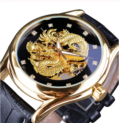 Reloj Dragón Mecánico Hueco - Estilo Casual Fashion - Image 4
