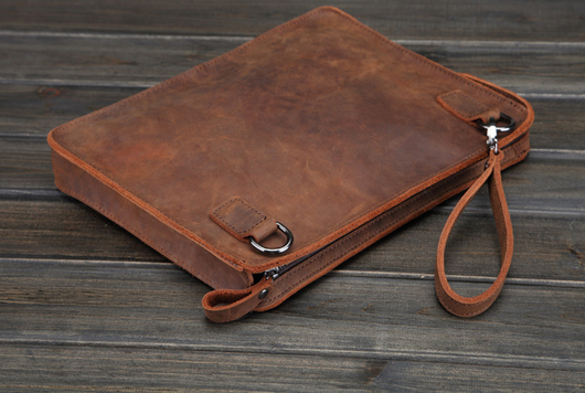 Bolso de Cuero para Hombre - Cartera Profesional de Hombro - Image 12