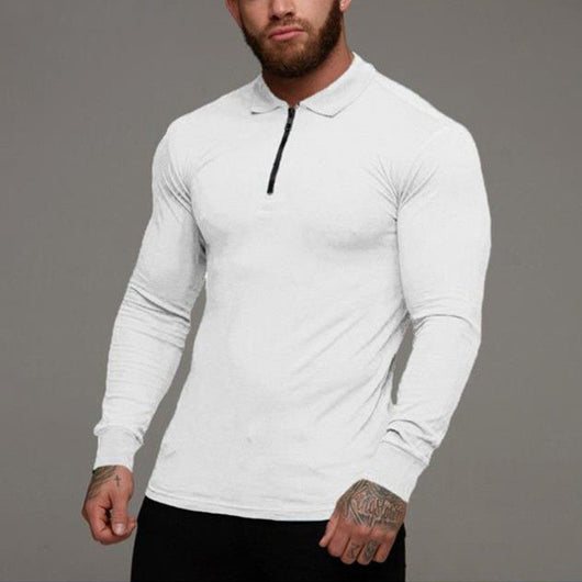 Camiseta Manga Larga para Hombre - Polo Versátil - Image 5