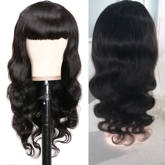 Peluca Frontal de Encaje Cabello Humano 100% Natural