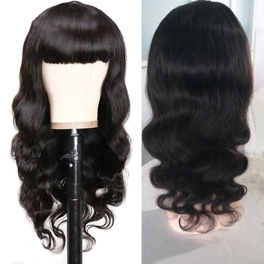 Peluca Frontal de Encaje Cabello Humano 100% Natural