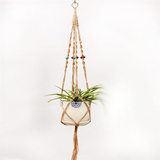 Colgador de Macramé Vintage para Plantas - Image 8