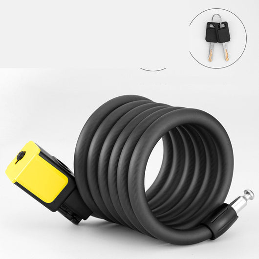 Candado de Bicicleta Montaña Anti-Robo Profesional con Cable Reforzado