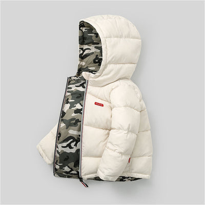 Abrigos de Invierno Acolchados Reversibles para Niños