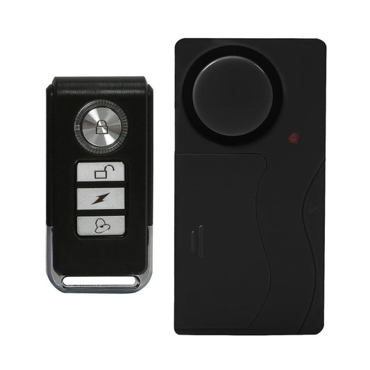Detector de Vibración Inalámbrico con Control Remoto y Alarma Antirrobo - Image 2