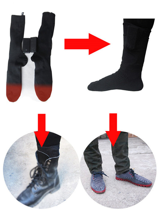 Calcetines Térmicos con Batería y Calefacción en los Dedos - Image 5