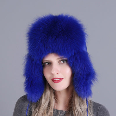 Gorro de Piel de Zorro para Mujer - Image 21