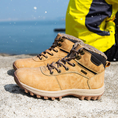 Botas de Nieve Acolchadas con Forro de Terciopelo - Estilo Coreano - Image 4
