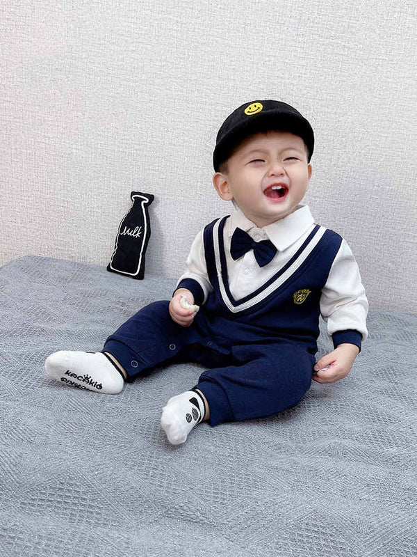 Mameluco Estilo Gentleman para Bebé