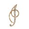 Fashion clothing accessories 26 English alphabet brooches I