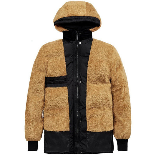 Chaqueta de Invierno Acolchada para Hombre con Forro de Felpa - Image 2