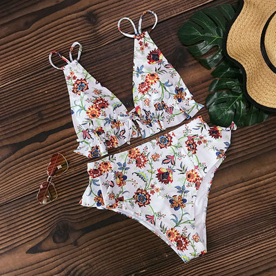 Bikini Estampado Dividido para Mujer - Image 9