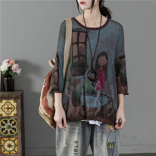 Camiseta Suelta Estampada - Image 5