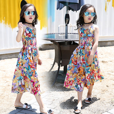 Pantalones Anchos Estampado Floral para Niñas - Comodidad de Verano - Image 6