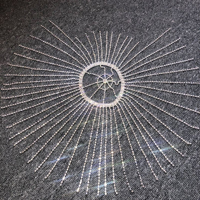 Tocado de Estrás con Flecos Exagerados, Accesorio para el Cabello de Estilo Étnico - Image 10