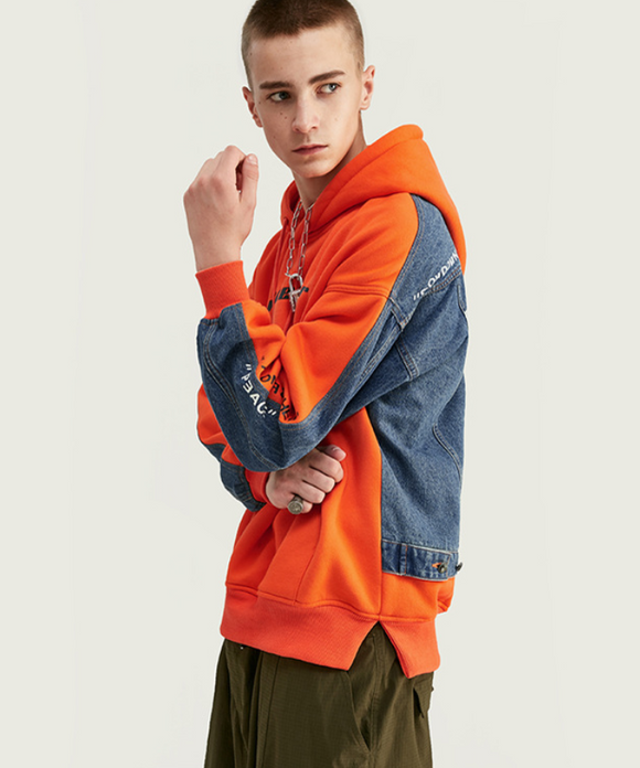 Suéter Hoodie de Terciopelo para Hombre