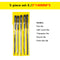 3 X 140 Mm 5 Piezas