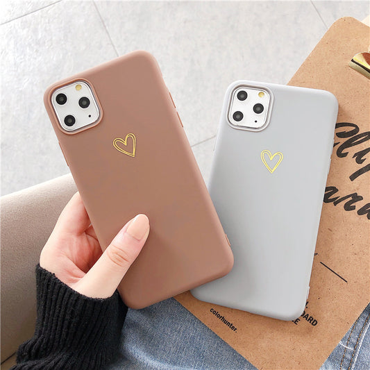 Funda para teléfono con diseño de amor pintado a mano - Image 2