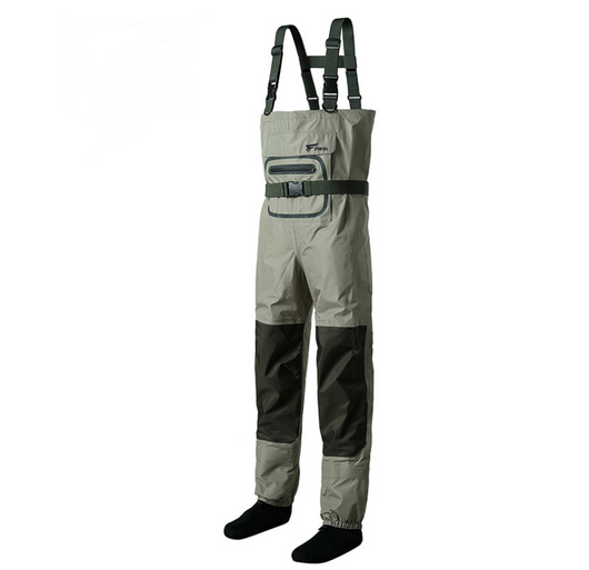 Pantalones de Pesca Impermeables Integrados Transpirables de 3 Capas - Image 5