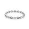 Female Plateado 14K Ring Plateado 10number