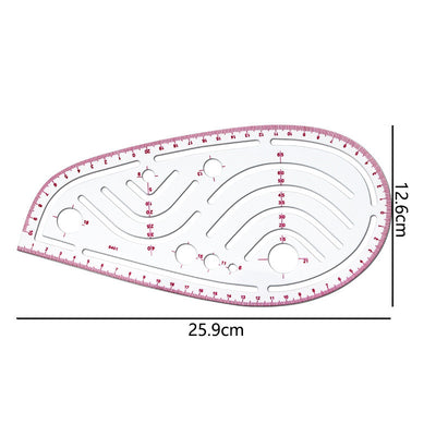 Set de 4 Reglas Multifuncionales para Confección y Costura - Image 2