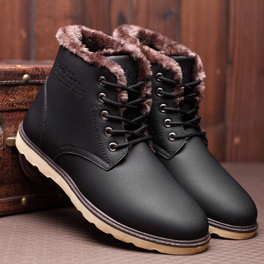 Botas Martin Altas para Hombre con Cachemira Premium - Image 5