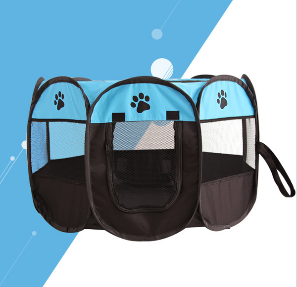 Corral Octagonal Plegable para Mascotas - Perrera Portátil para Perros y Gatos - Image 3