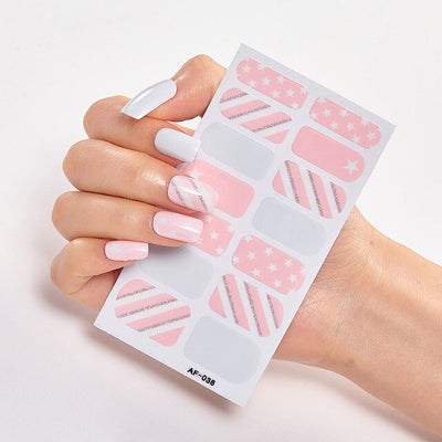 Esmaltes y Stickers de Diseño para Uñas - Colores Sólidos y Arte Creativo - Image 8