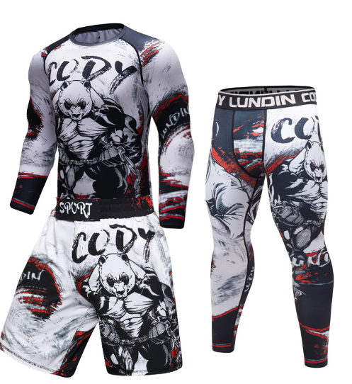 Camiseta Compresión MMA Rashguard 3D para Hombre - Fitness y Crossfit - Image 4