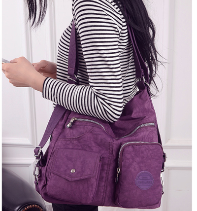 Bolso Crossbody de Diseñador Impermeable para Mujer - Capacidad Grande - Image 15