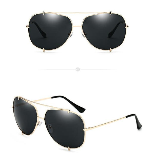 Gafas de Sol Wolf Claw para Hombre y Mujer con Remaches y Cristales Espejados - Image 2