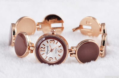 Reloj de Moda para Mujer Nobler Casual - Diseño Wafer Elegante 5 Colores - Image 4