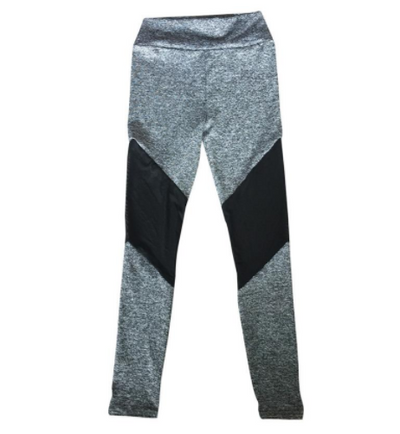 Leggins Deportivos Yoga con Diseño Mesh y Patchwork - Image 4
