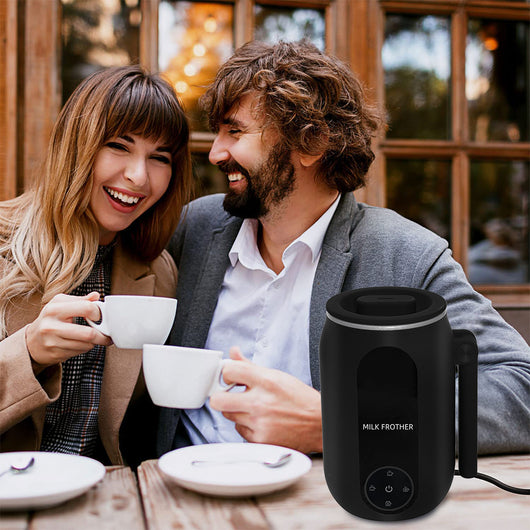 Batidor de Leche Automático Eléctrico para Café Caliente y Frío