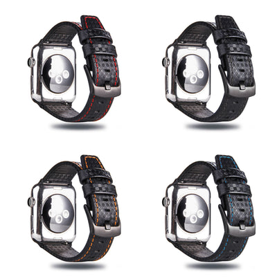Reloj de Fibra de Carbono y Cuero Premium