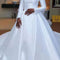Vestido de Novia Elegante con Manga Larga Estilizadora