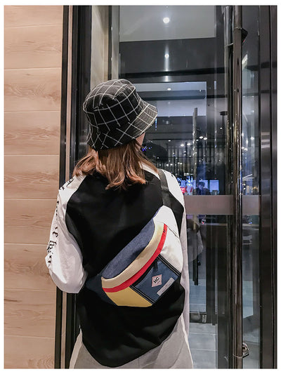 Bolsa Deportiva Pecho Mini Contraste - Image 9