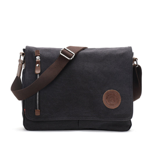 Bolsa de Lona para Hombre - Mochila Bandolera Casual
