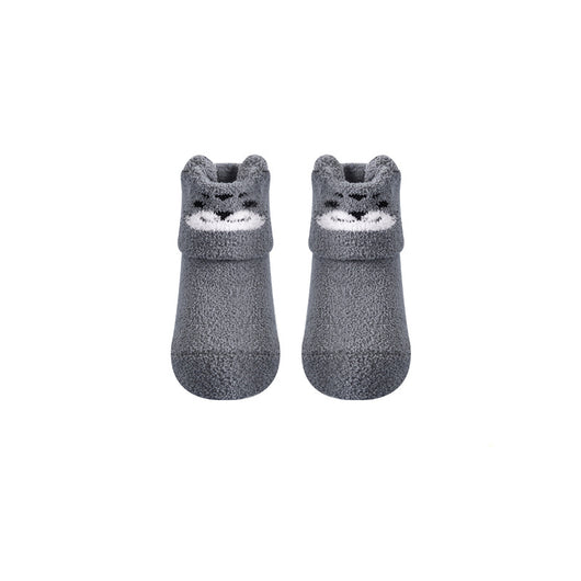 Calcetines Antideslizantes de Coral Fleece para Bebés y Niños Pequeños - Image 14