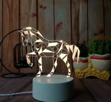 Lámpara de Noche LED 3D Búho Táctil Multicolor - Image 24
