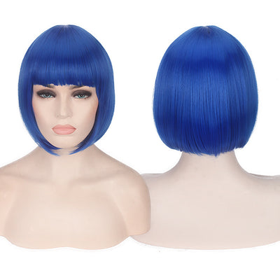 Peluca Cosplay Bob Corto - Estilo Versátil y Transformación Instantánea - Image 21