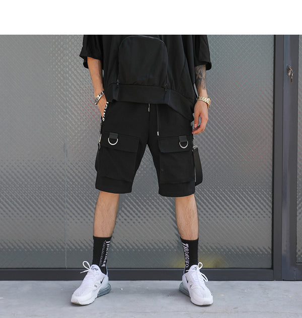 Pantalones Overol Hip Hop Holgados para Hombre