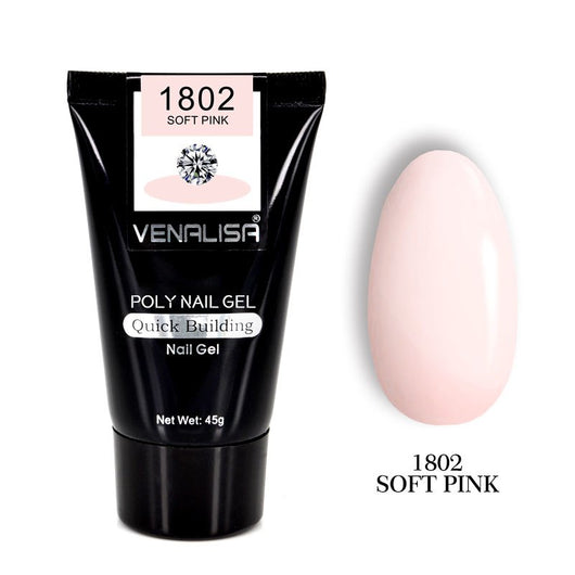Kit Completo de Gel de Uñas Venalisa - Constructor Transparente y Camuflaje Jelly - Image 15