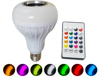 Lámpara LED Inteligente RGB con Bluetooth y Control Remoto - Image 9