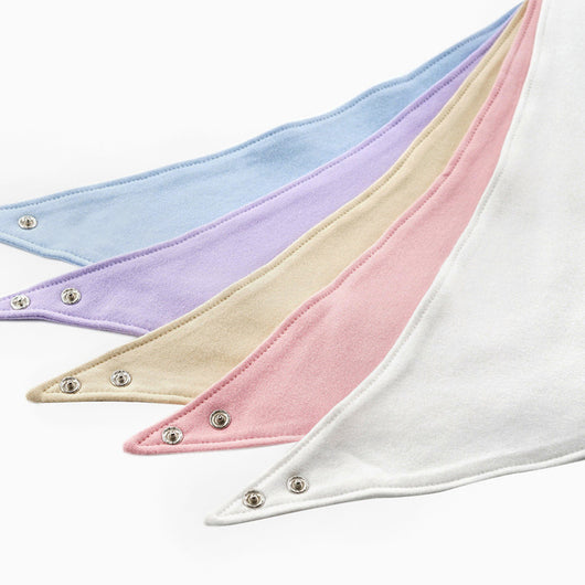 Babero Triangular de Algodón para Bebé - Pañoleta Absorbente Recién Nacido - Image 3